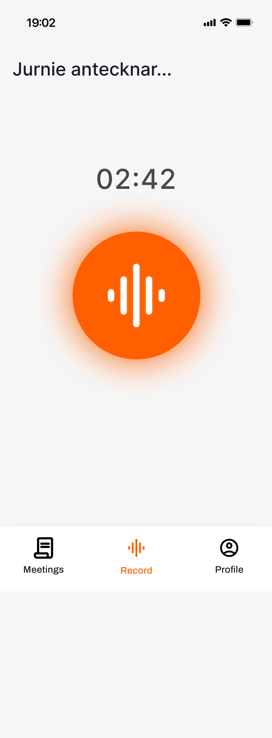 Jurnie Mobile App Screenshot