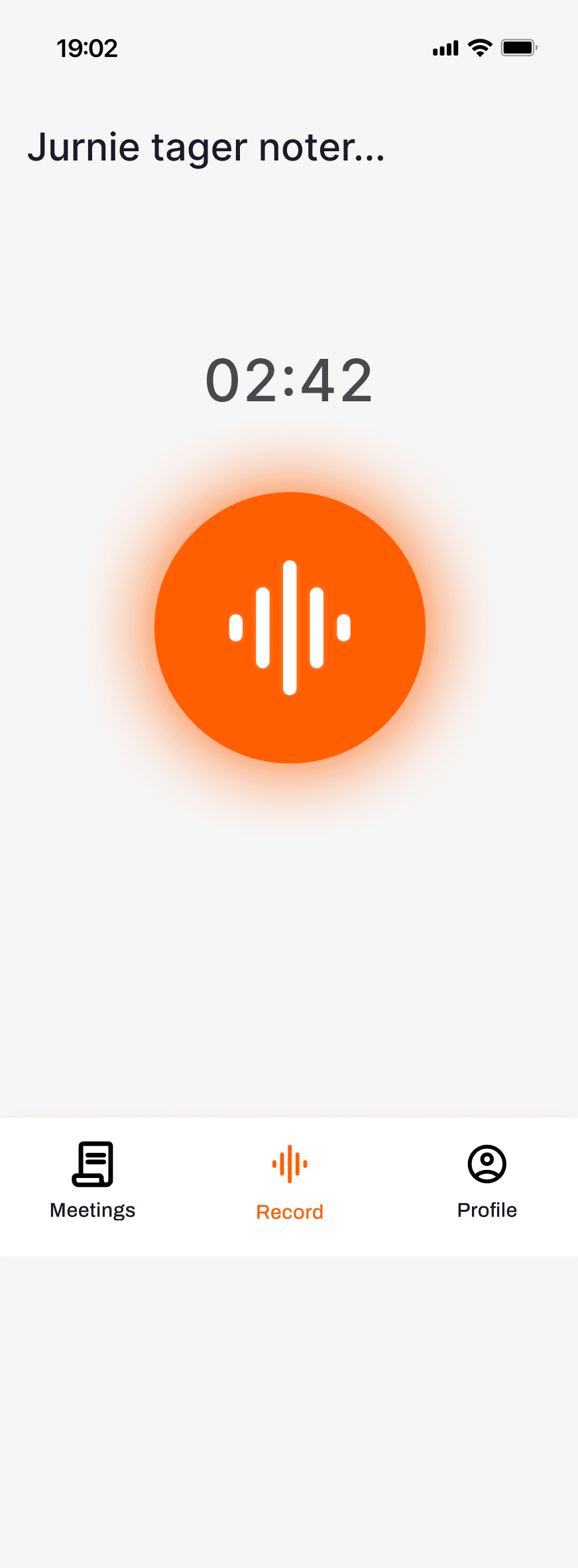 Jurnie Mobile App Screenshot